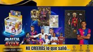 Nueva apertura de topps Match Attax #panini #sportscards #cartas #fifa 