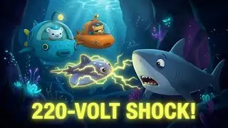 The Electric Ray vs. The Shark! ⚡ High-Speed Deep Sea Chase & Rescue! | Octonauts Full Episode