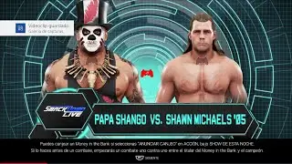 WWE 2k19 Papa Shango vs Shawn Michael