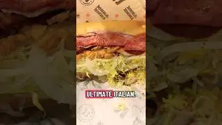 Jimmy John&rsquo;s TOASTED Ultimate Italian! 🥖 Best Italian Sub? | We Try Before You Buy #shorts #sub