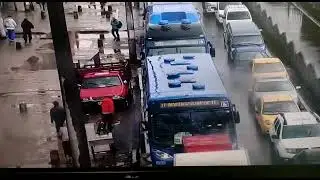 Volvieron los rompevidrios a Bogot&aacute;.