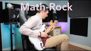 Math-rock riff and solo