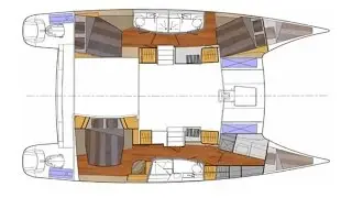 Fountaine Pajot 44 Orana Maestro (Interior Detail)- SOLD