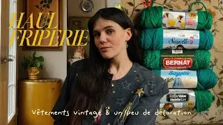 plein de p&eacute;pites vintage en friperie ✨🌙 *haul seconde main*