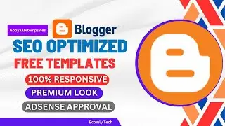 How to install free theme in blogger || Premium blogger template free download || template 2024