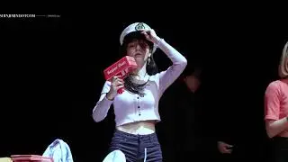 180610 AOA 지민 슈프림 머니건 쏘는 AOA - 빙글뱅글 발매기념 일산 팬사인회