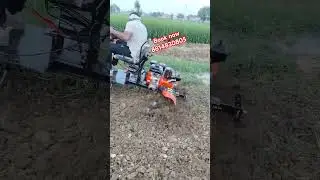 10 Hp 4&times;4 Wheel Drive petrol Power Weeder With Steering