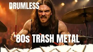 Drumless Track &ndash; 1980s American Thrash Metal | 90 BPM Play-Along for Drummers