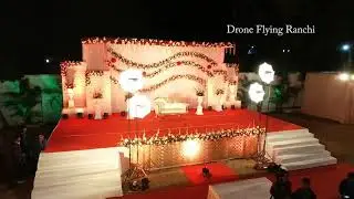 Indian Wedding highlight shoot by drone HOTEL BNR RANCHI