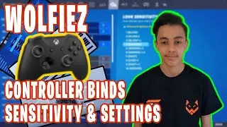 Wolfiez *New* Fortnite Settings Controller Binds Sensitivity and Setup