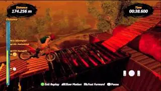 Trials Evolution: Balance of Power 211.350 m - Skill Game Circus gameplay