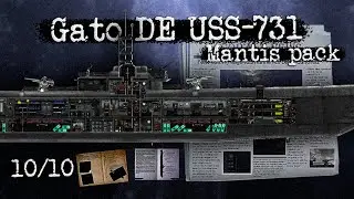 Gato DE USS-731 Mantis pack | Barotrauma Submarine Review