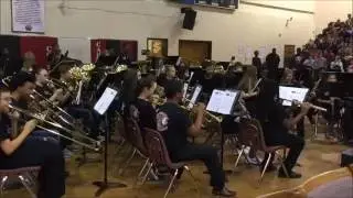 Cousins Middle School Band National Anthem 9 9 16