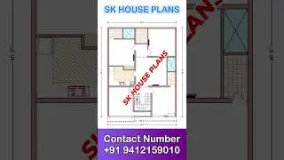 🔥💛 New 36 X 46 House Design With 3 Rooms 💛🔥 #shorts #AShortADay