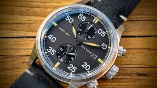 Milifortic Solar-Powered Military Chronograph Watch | 10ATM Waterproof, Sapphire & Luminous