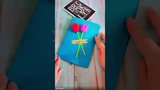 DIY Origami Paper Tulip Bouquet #craft #diycardmaking #origami #homemadecards #handmadecard #flower
