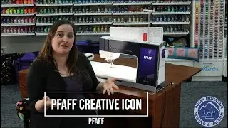 Швейная машина Pfaff Creative Icon &mdash; обзор вышивки