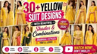 30+ yellow suit design with beautiful shades and contrast #yellosuit 