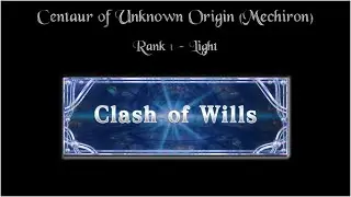 [FFBE] Centaur of Unknown Origin - Mechiron - Rank 1 - Light (CoW:S12F1)