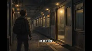 The Last Train | A1 English Mystery Story 🌙