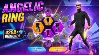  Free fire max angelic pants spin 3500💎#FreeFireMAx #AngelicRing #PrismWings #TotalGaming #FreeFire