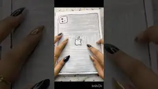 DIY paper ipad pro unboxing #craft #papercraft #asmrsounds #unboxing #apple #ipad #shorts #diy