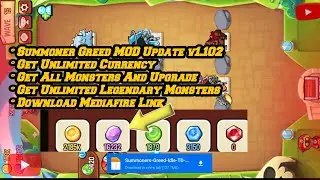 Update Summoner Greed MOD v1.102.0 | Get Unlimited Currency | Get All Monsters And Upgrade