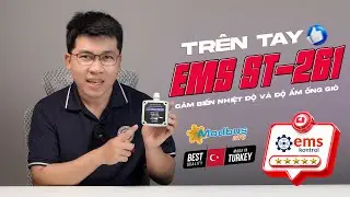 CẢM BIẾN NHIỆT ĐỘ V&Agrave; ĐỘ ẨM ỐNG GI&Oacute; MODBUS RTU EMS ST-261: NHỎ GỌN V&Agrave; CH&Iacute;NH X&Aacute;C
