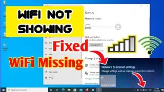 WiFi Problem in Windows 7/10/11 | Best Methods in 2025 | Fix Wifi Not Showing in Laptop