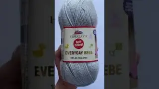 Подробный обзор пряжи Himalaya Everyday Bebe №70125 Светло-серый