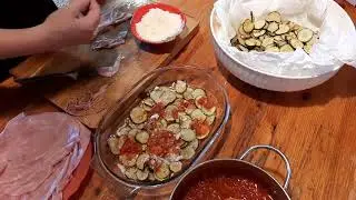 ZUCCHINE PASTICCIATE A MODO MIO CON LA MORTADELLA 