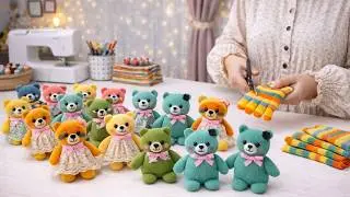 So Easy! Old Gloves into Cute Handmade Toys (No Machine Needed)