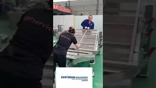 Change screen frame for linear vibrating screen