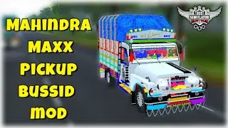 How to add Mahindra Maxx Pickup bussid mode download 🤩 Indian 🇮🇳🇮🇳