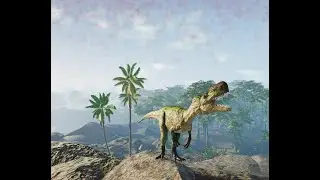 Monolophosaurus gameplay [ Fallen Ashes ]