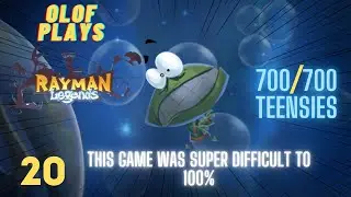 Olof Plays Rayman Legends - EP 20 - This Game was SUPER DIFFICULT to 100%