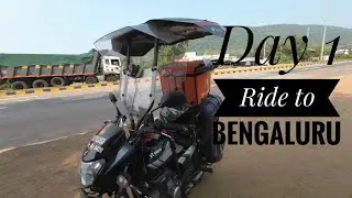 Day 1 Bike ride Visakhapatnam to Bengaluru on hero hf Deluxe