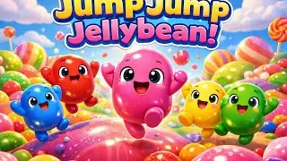 Jump Jump Jellybean! 🍬 | Fun Nursery Rhymes & Kids Dance Song | Baby Songs