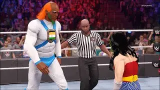 ⭐ WWE 2K22 - Wonder Woman vs Hunky Indian ⭐