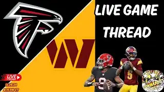 Livestream: Falcons vs the Commanders December 29, 2024