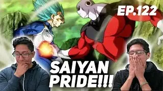 VEGETA VS JIREN!! - Dragon Ball Super Episode 122 (REACTION!)