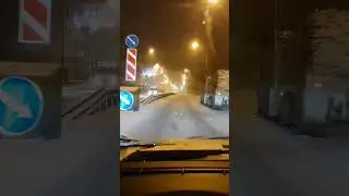 за 50 секунд до snow Storm #snow #porsche #shorts #song #amazing #top #travel #roadtrip #russia #
