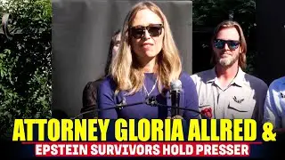 Live: Attorney Gloria Allred leads press conference with Epstein abuse survivors in Washington