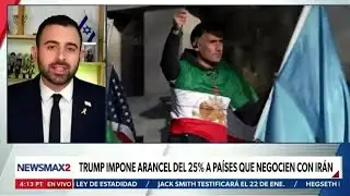 El r&eacute;gimen iran&iacute; tiene miedo: Eylon Levy lo revela todo en Newsmax