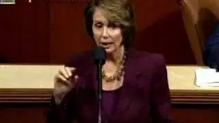FISA/WIRETAPPING BILL: Speaker Nancy Pelosi