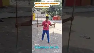 silambam Art YA#double stick rotain #happy birthday#caption#dedication to#caption vijaykanth#viral