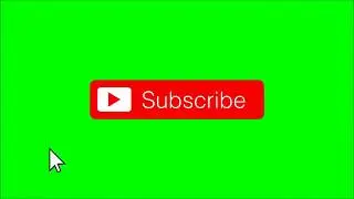 GREEN SCREEN LIKE BUTTON AND SUBSCRIBING NOTIFICATION ANIMATION