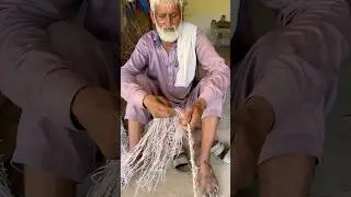 Traditional Rope Making by Hand 🧵