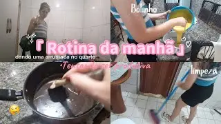 &bull;Rotina da manh&atilde;| tentando ser produtiva