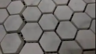 Hexagon Marble Mosaic Flooring Tile